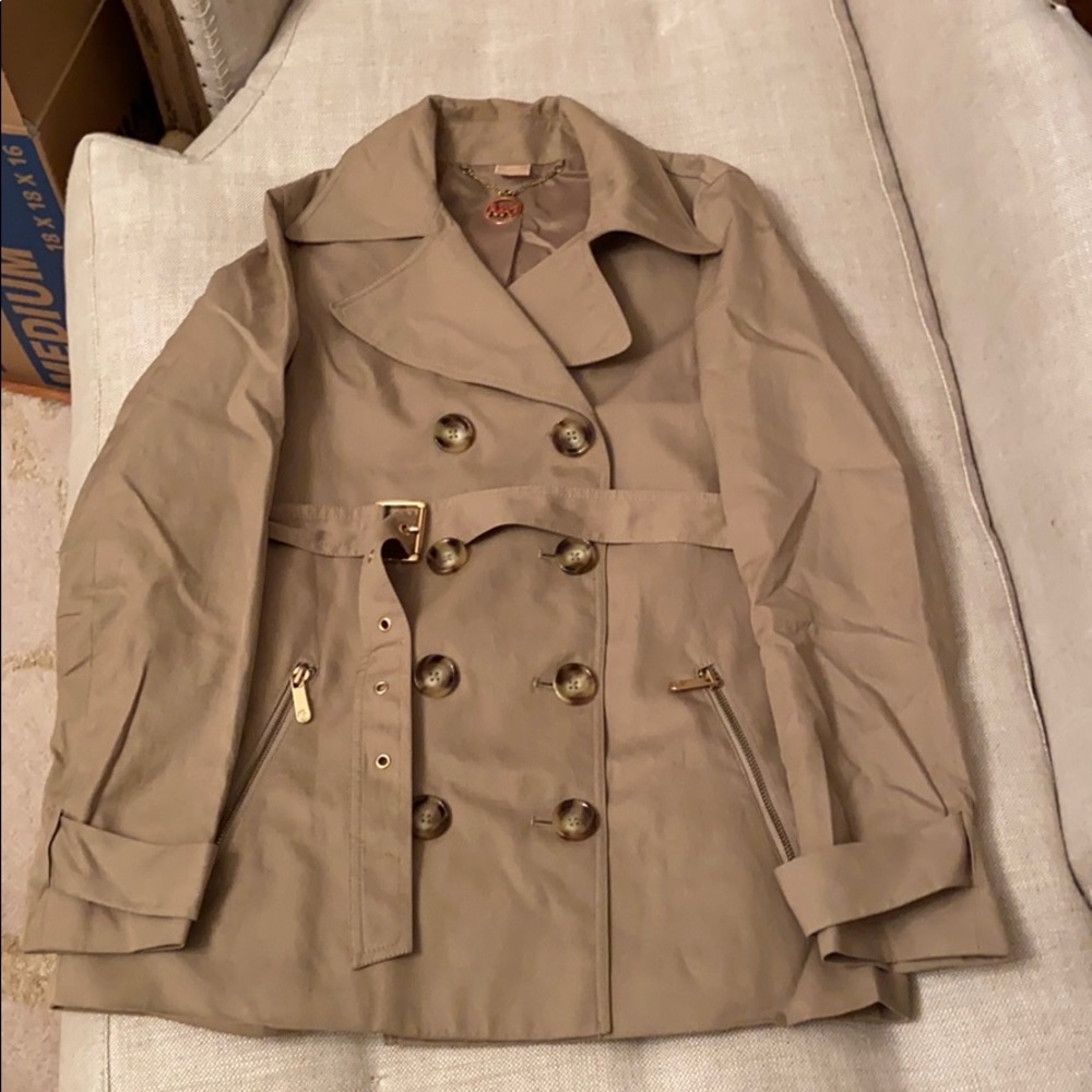 Michael Kors Trench Coat Tan